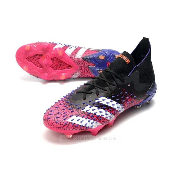 Adidas Predator Freak FG Superspectral Negro Blanco Rosa